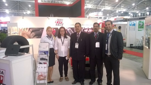 At Tyre Expo Asia