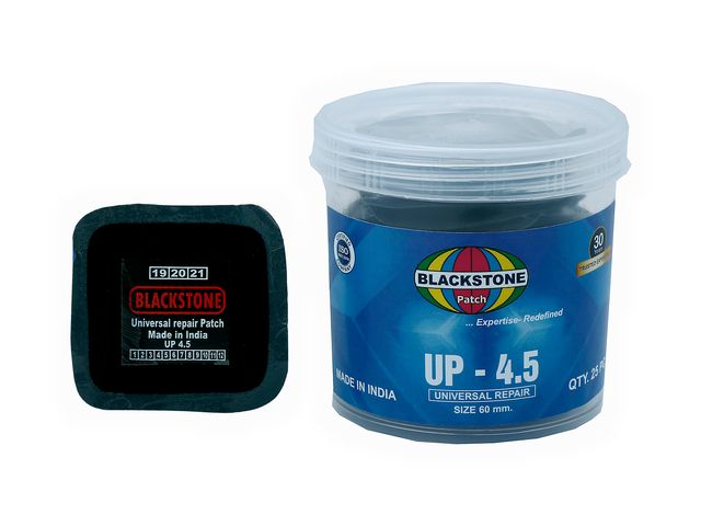 Blackstone UP-4.5 universal repair patch and its tub